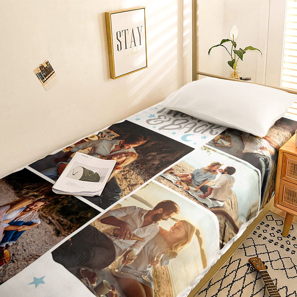 Personalised Photo Duvet Cover - Custom Collage Bedding Set | Unique Gift