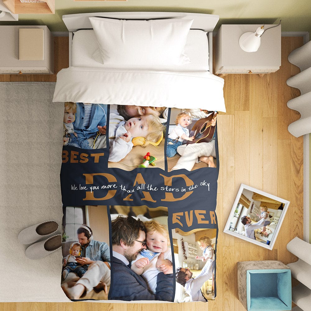 Personalised Photo Duvet Cover - Custom Collage Bedding Set | Unique Gift