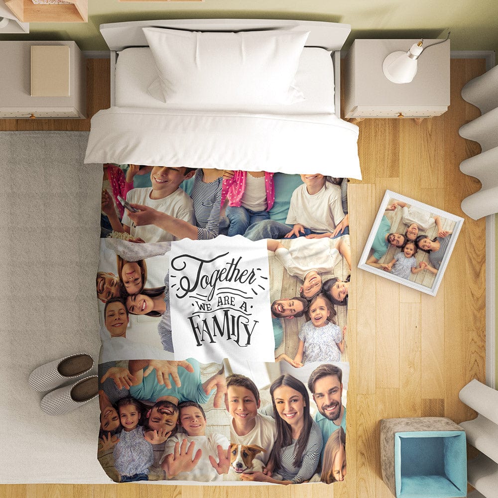 Personalised Photo Duvet Cover - Custom Collage Bedding Set | Unique Gift