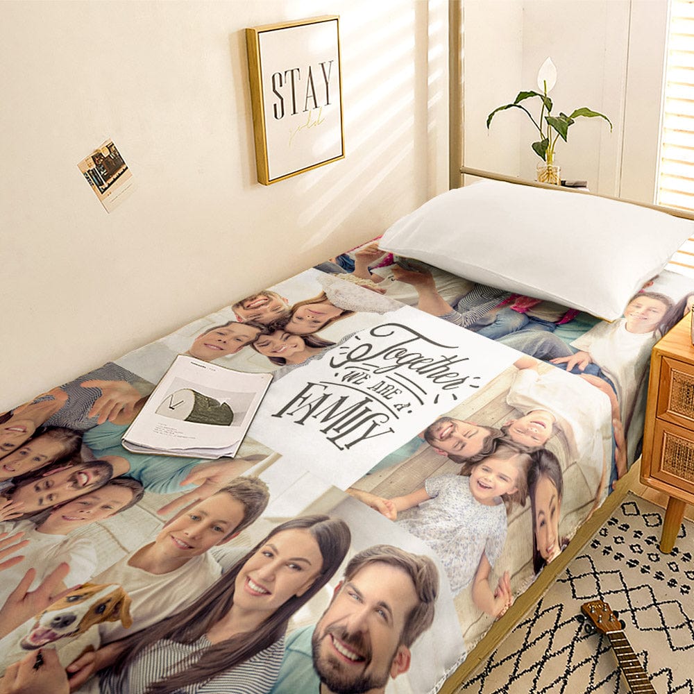 Personalised Photo Duvet Cover - Custom Collage Bedding Set | Unique Gift