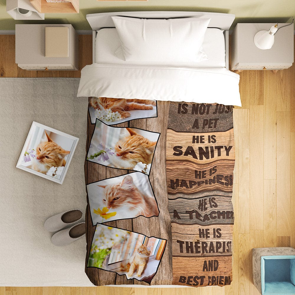 Personalised Photo Duvet Cover - Custom Collage Bedding Set | Unique Gift