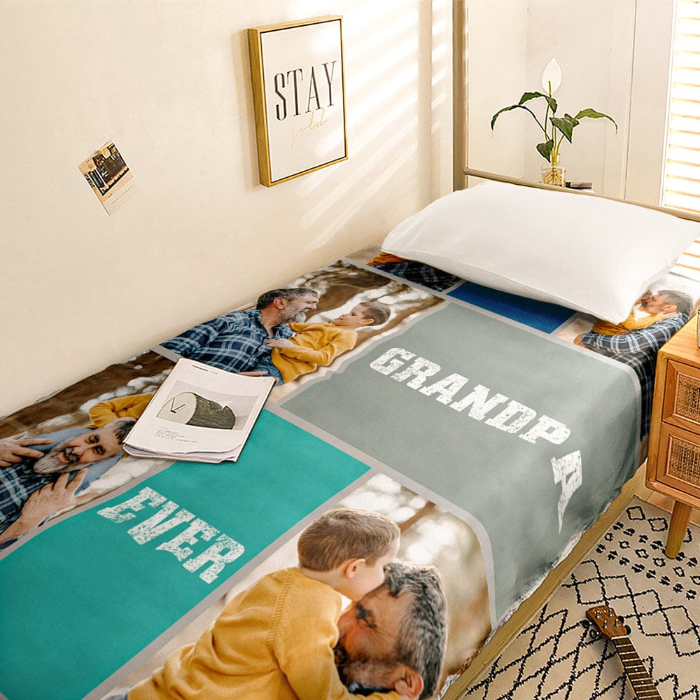 Personalised Photo Duvet Cover - Custom Collage Bedding Set | Unique Gift
