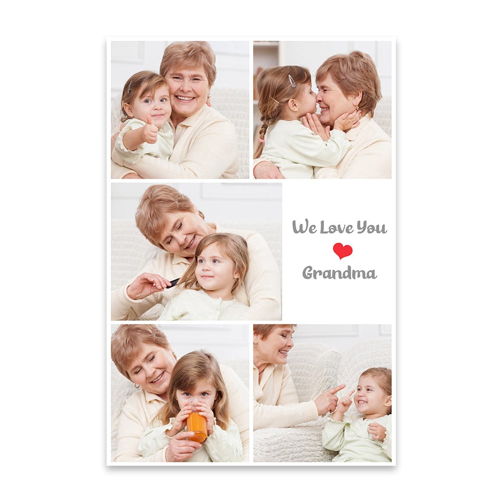 Personalised Photo Duvet Cover - Custom Collage Bedding Set | Unique Gift