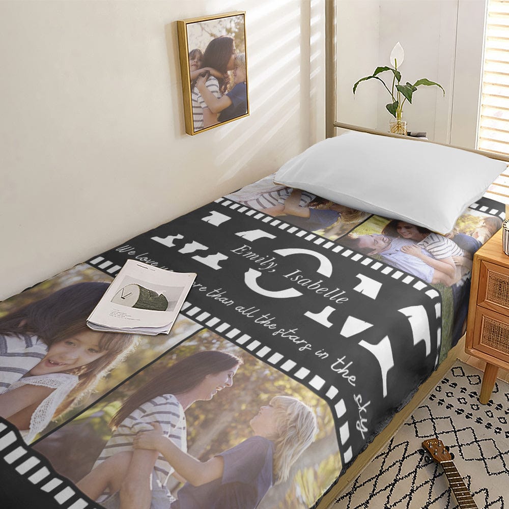 Personalised Photo Collage Duvet Cover | Custom Bedding Set & Unique Gift