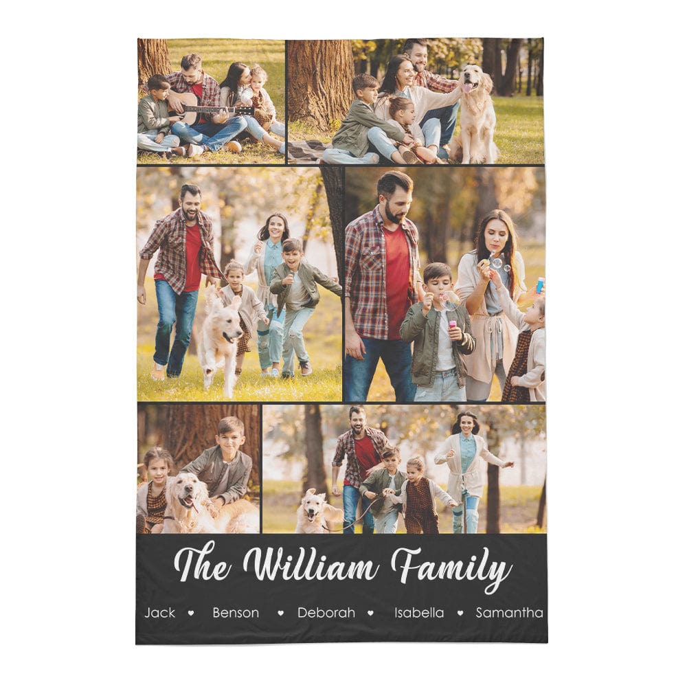 Personalised Photo Collage Duvet Cover | Custom Bedding Set & Unique Gift