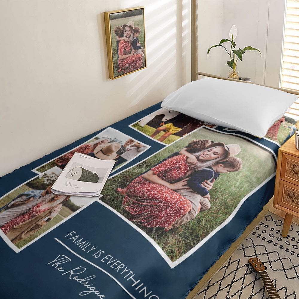 Personalised Photo Collage Duvet Cover | Custom Bedding Set & Unique Gift