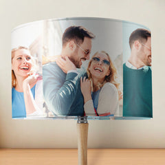 Custom Photo Drum Lampshade - Personalised House Warming Gift