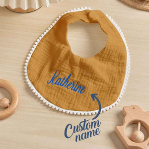 Personalized Baby Bib with Embroidered Name Gift for Baby