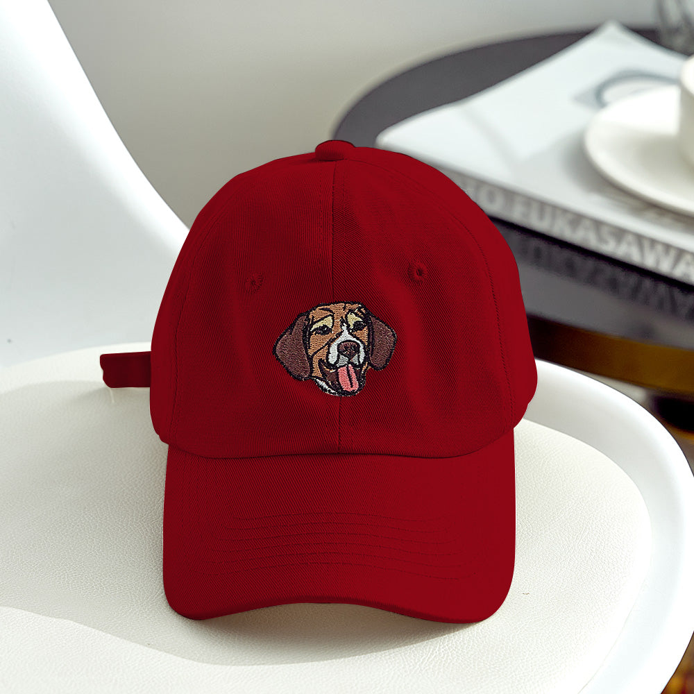 Gift ready packaging for a personalised embroidered pet hat in a neat box, ideal personalised present for pet owners