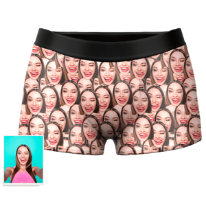 Face Mash - Custom Face Boxer Shorts