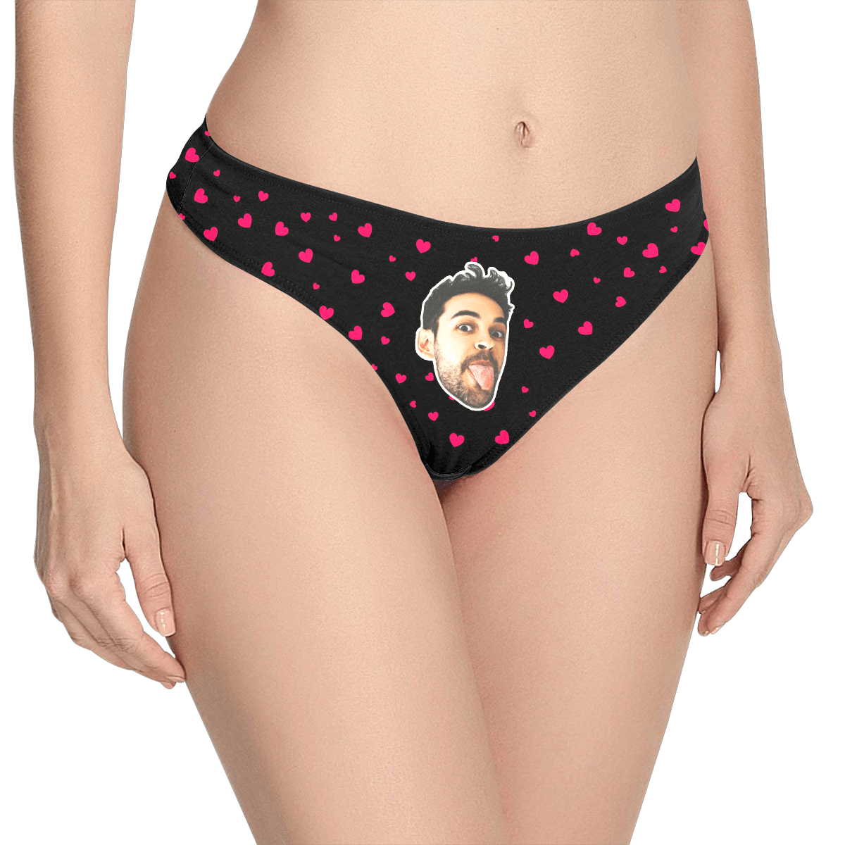 Custom Face Thong Panties | Personalised Women's Underwear
