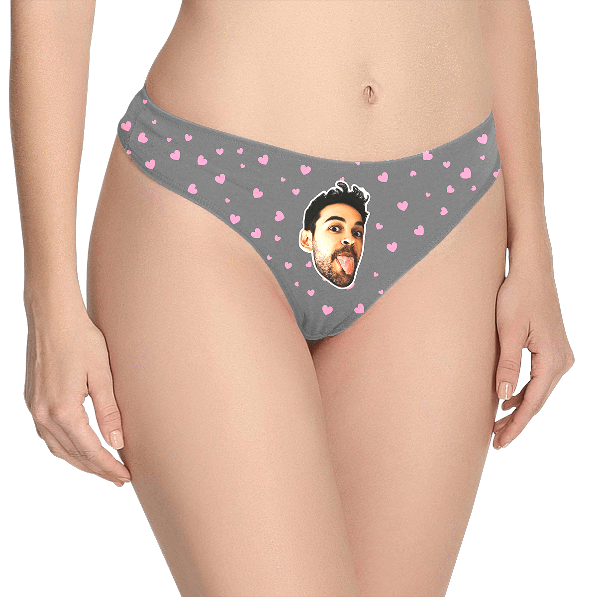Custom Face Thong Panties | Personalised Women's Underwear