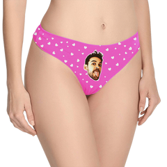 Custom Face Thong Panties | Personalised Women's Underwear