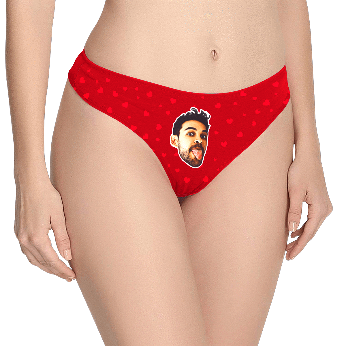 Custom Face Thong Panties | Personalised Women's Underwear