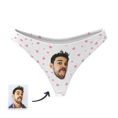Custom Face Thong Panties | Personalised Women's Underwear