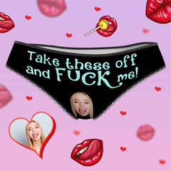 Custom Panties Face Panties Personalized Valentines Day Gifts