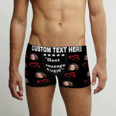 Custom Men's Face Boxer Briefs | Personalised Funny Valentine's Gift for Him