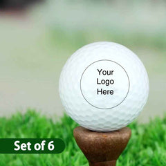 Custom Printed Golf Balls Custom Golf Ball Set of 6 Gifts for Golf Lover