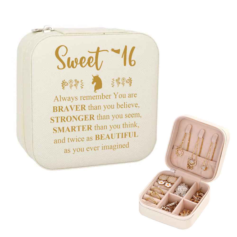 Personalized Jewelry Box Custom Jewelry Organizer Storage Gift for Her