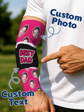 Custom Face Photo Arm Sleeves Summer Gift Birthday Gift