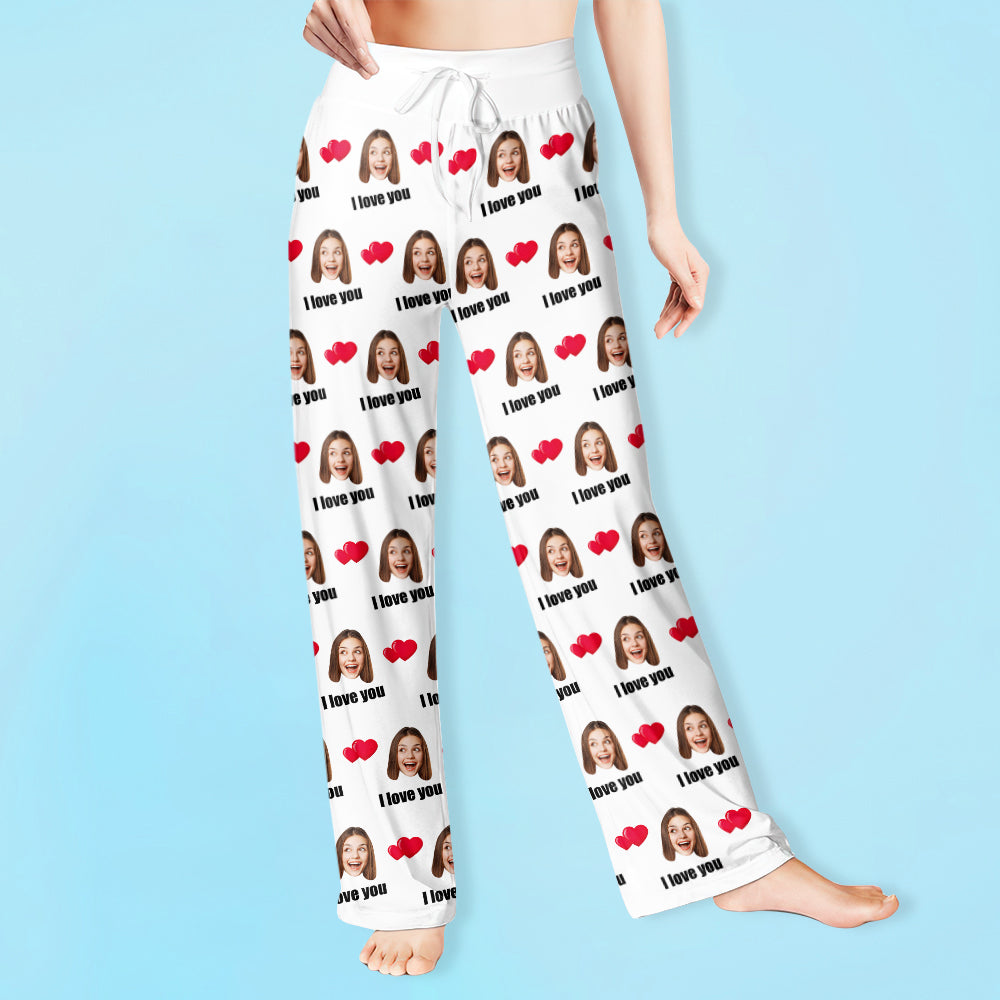 Personalised pyjama top detail – breathable 95% polyester 5% spandex camisole with crisp custom photo print