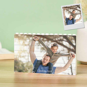 Personalized Gift Custom Building Brick Photo Block Personalised Brick Puzzles Gift for Mom