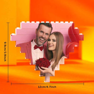 Custom Building Bricks Personalised Photo Block Diamond Shape