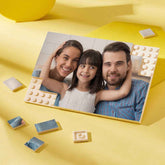 Custom Building Block Puzzle Personalized Photo Brick Gifts for Dad