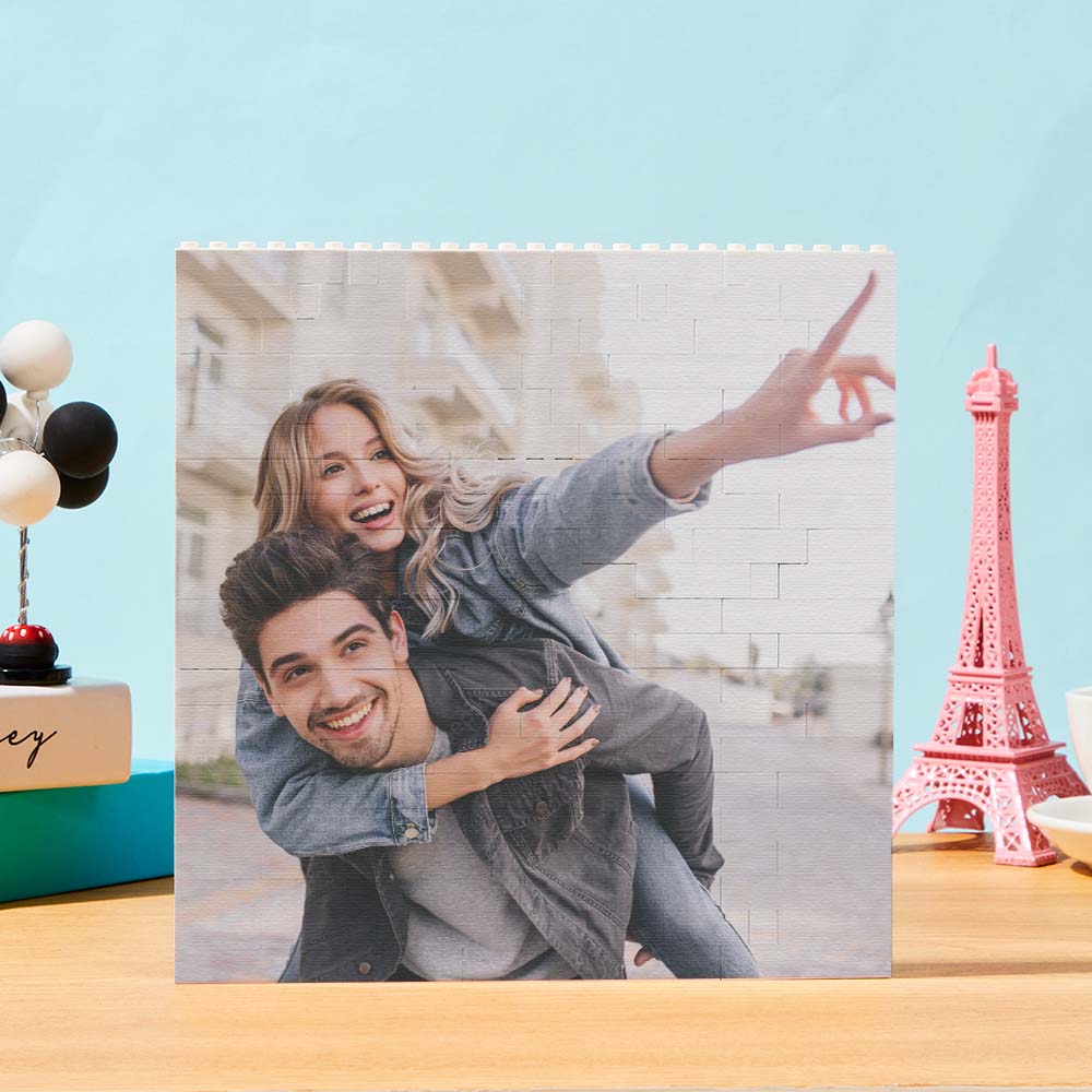 Close-up of UV single-sided printing on durable PVC square tiles for vivid photo prints