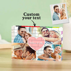 Customized Building Brick Personalized Colors Block Puzzle