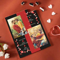 Custom Building Block Puzzle Vertical Building Photo Brick for Lover Happy Valentine's Day