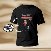 Personalised Engraved T-Shirt - Grandma Life Pretty Girl Gift Customisable Print