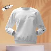 Personalised Embroidered Roman Numeral Date Hoodie - Custom Couple Gift