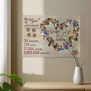 Custom Photo Text Wall Decor Anniversary Gifts