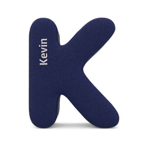 Personalized Alphabet Letter Pillow with Embroidery Name Custom Initial Cushion Unique Gifts