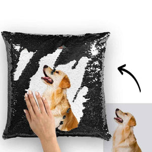 Custom Photo Magic Sequin Pillow Case - Multiple Colors