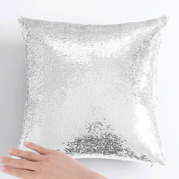 Custom Photo Magic Sequin Pillow Case - Personalised Gift with Reversible Design