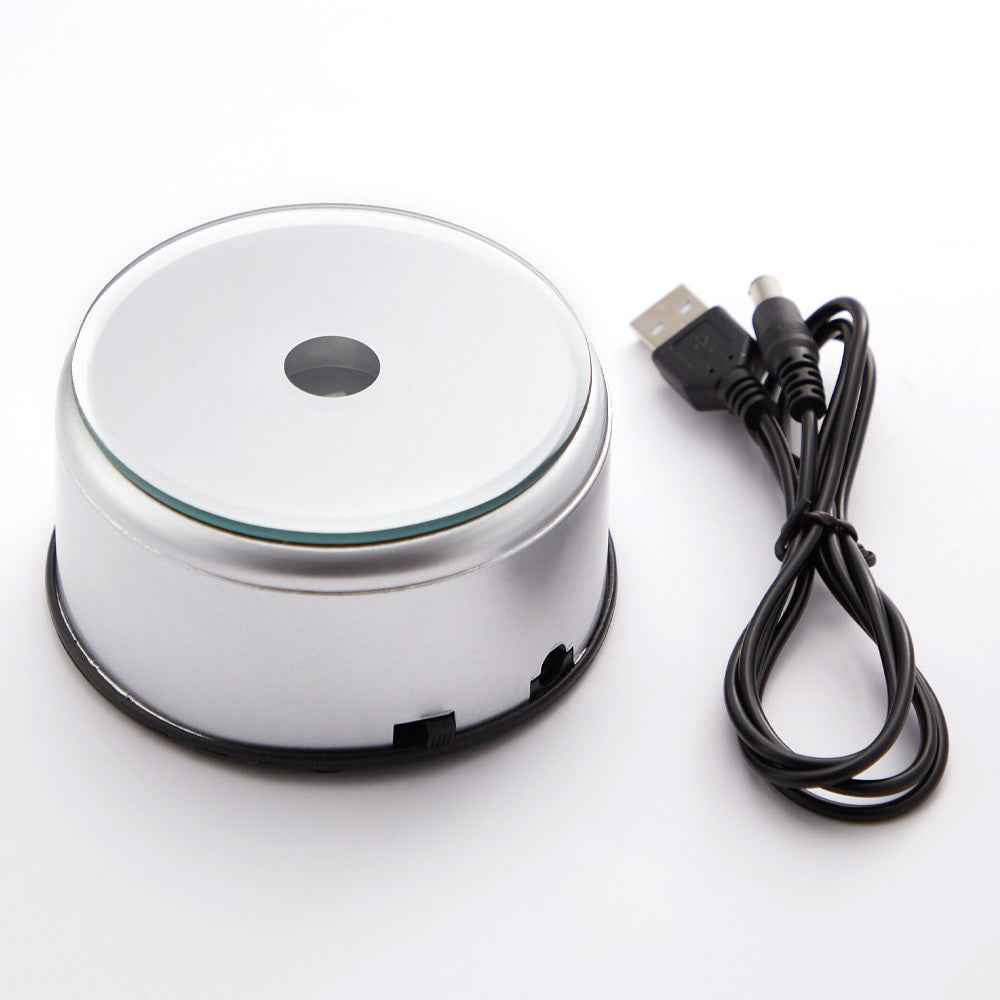 Rotating Seven Colors Luminous Base