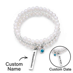 Personalized Something Blue Bouquet Charm Something Blue for Bride