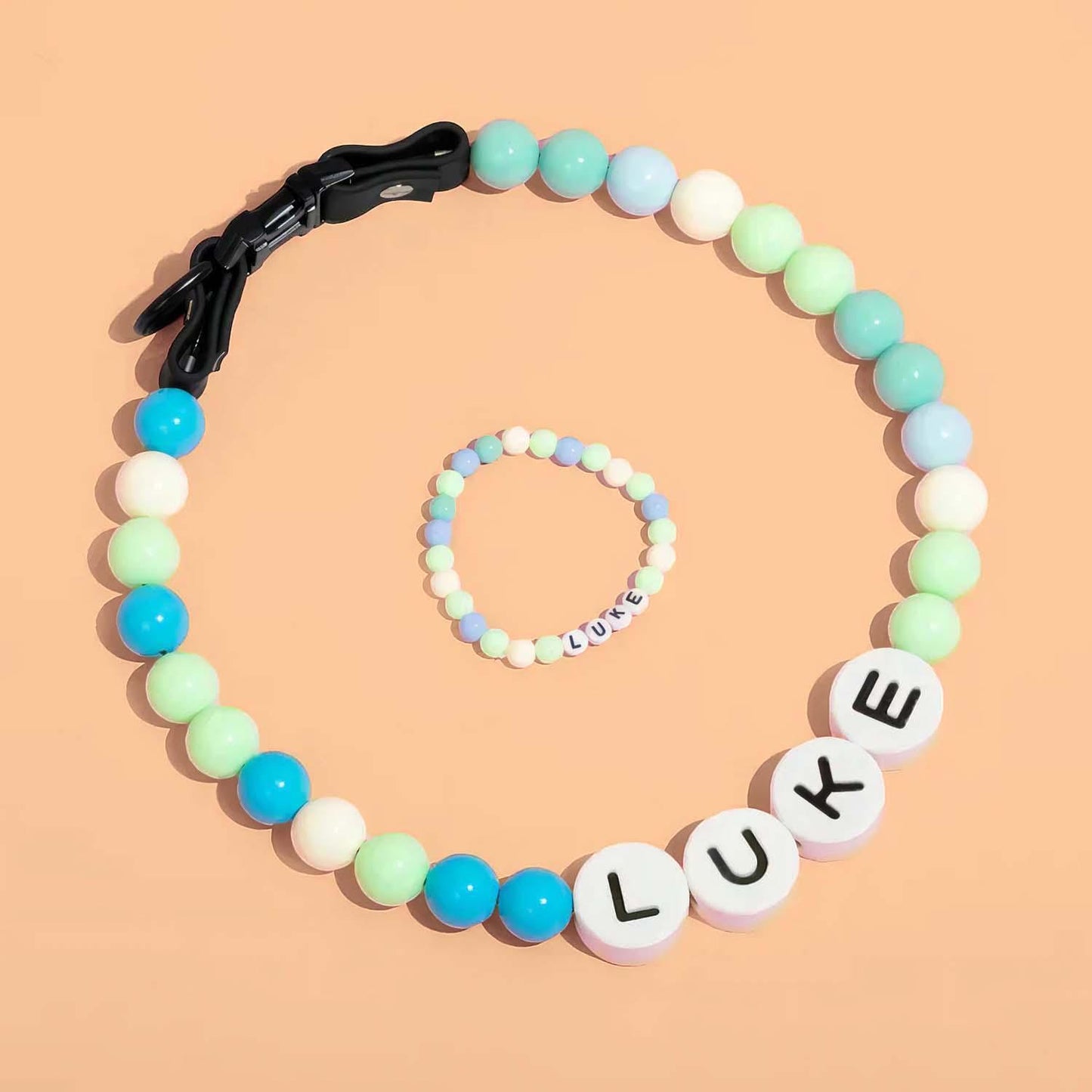 Personalised Pet Name Necklace with Free Matching Bracelet