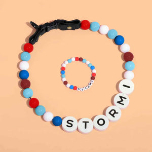 Personalized Pet Name Necklace – Comes with a Free Matching Bracelet