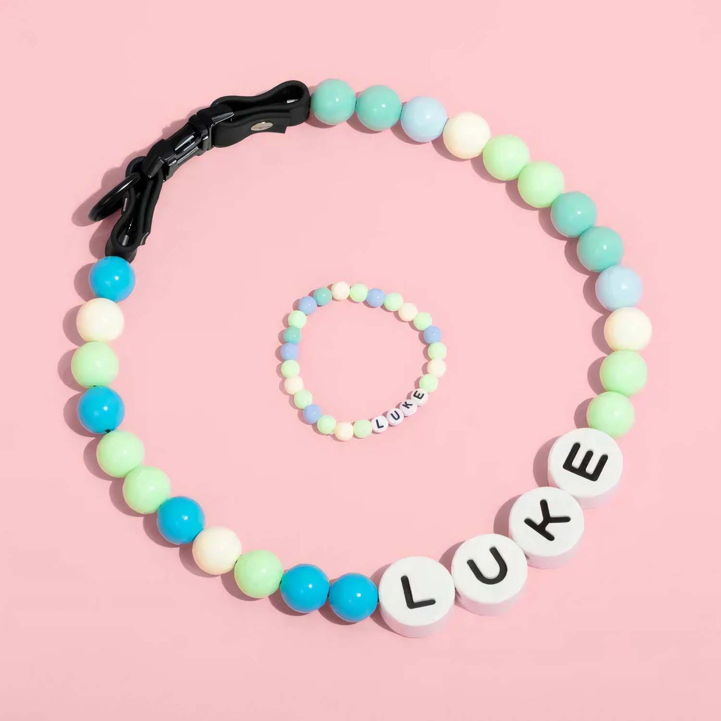 Personalised Pet Name Necklace with Free Matching Bracelet