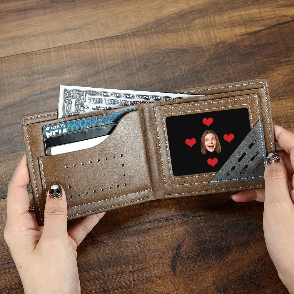 Close-up of personalised AR gift card showing QR code and engraved text on high-quality plastic — virtual reality greeting card ideal for birthdays and weddings