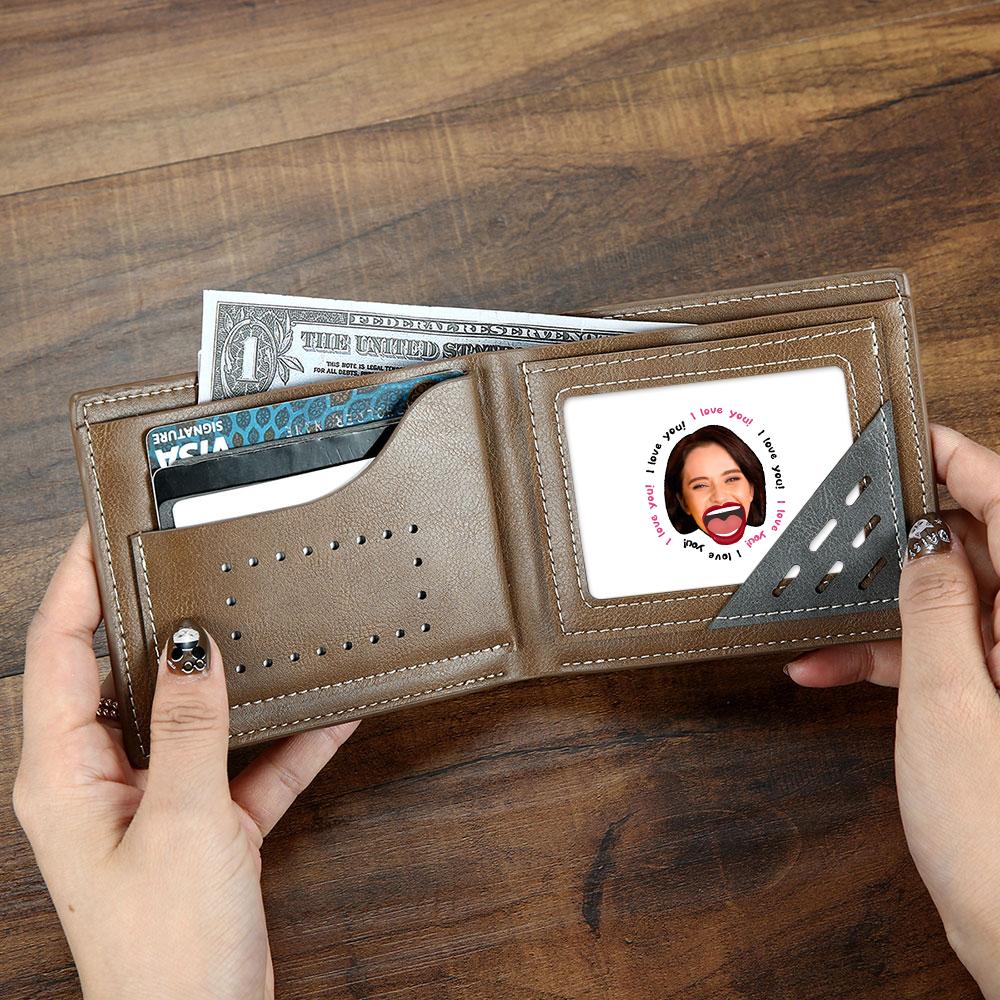 Personalised Scannable AR VR 3D Animation Card with QR code; customisable head (hairstyle and expression) and space for a high‑resolution photo, in premium plastic finish.