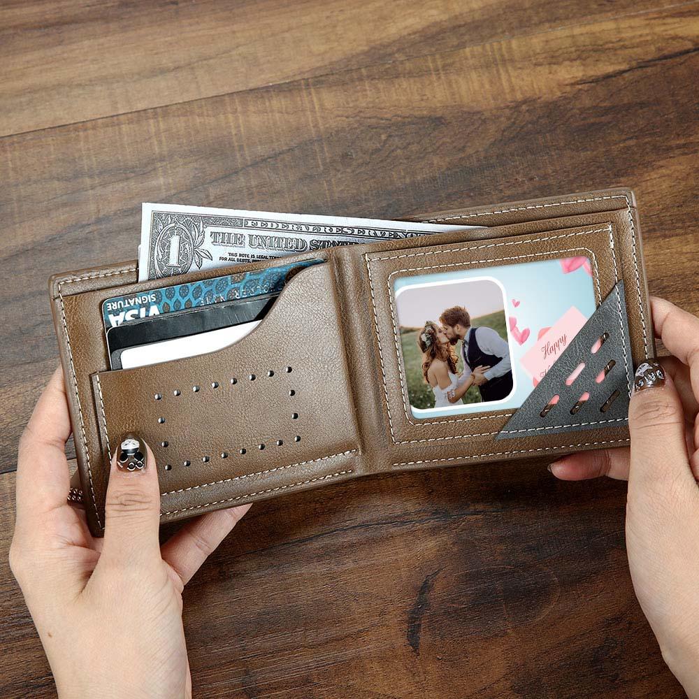 Custom Photo Wallet Insert Card | Personalised Valentine's Day Gift