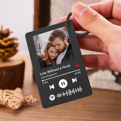 Custom Keychain With Picture Valentine's Day Birthday Gifts Personalized Keychains for Men Women