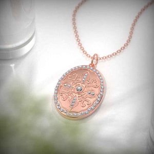 Personalized Photo Necklace Custom Anniversary Necklace Birthday Gift