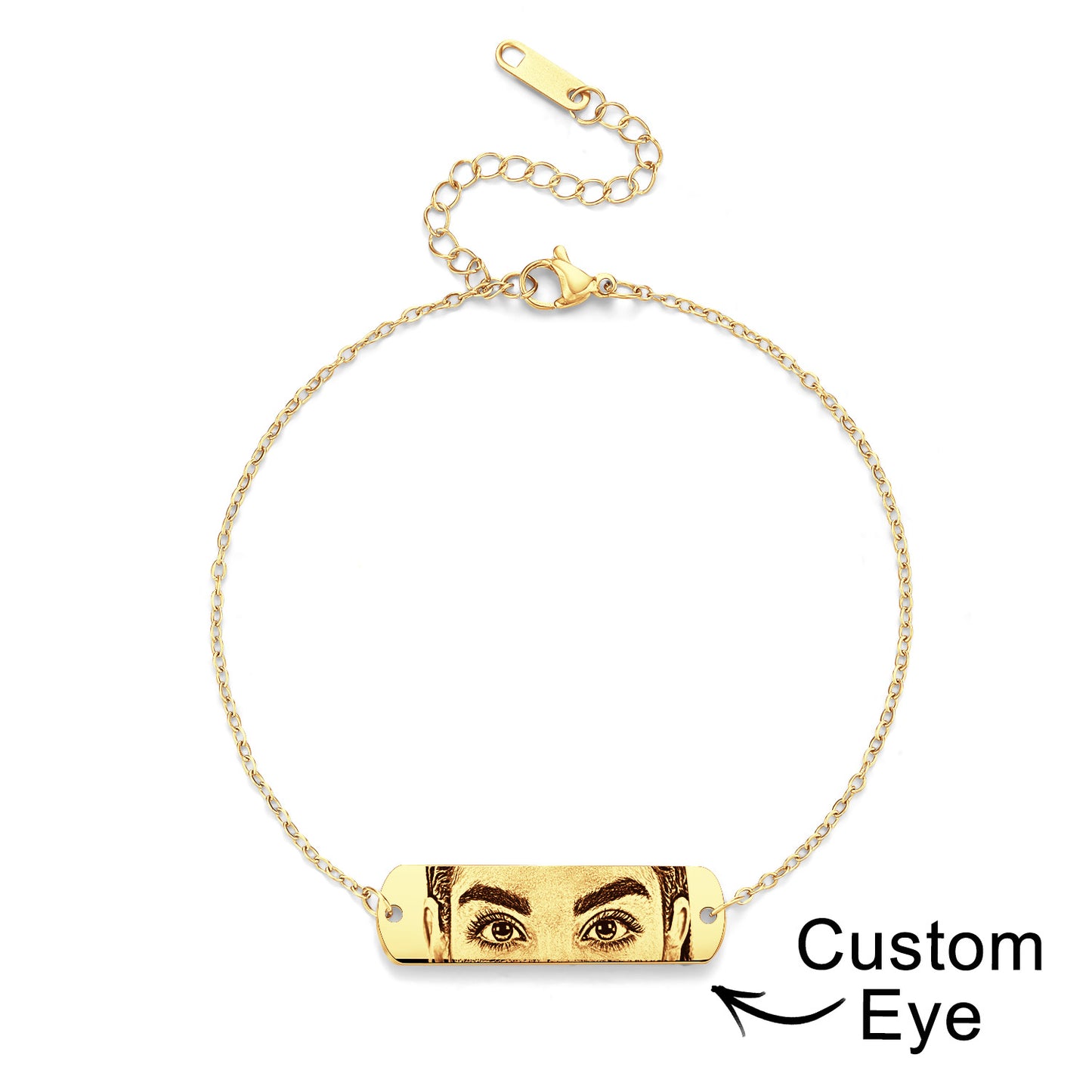 Personalised Photo Bracelet for Her - Custom Jewellery Gift | PhotoOnGifts