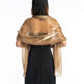 Central Chic Bridesmaid Iridescent Wrap Shawl Pashmina For Weddings Parties Brides Bridal Wear