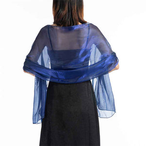 Central Chic Bridesmaid Iridescent Wrap Shawl Pashmina For Weddings Parties Brides Bridal Wear